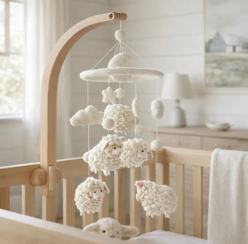 Counting Sheep Nursery Mobile