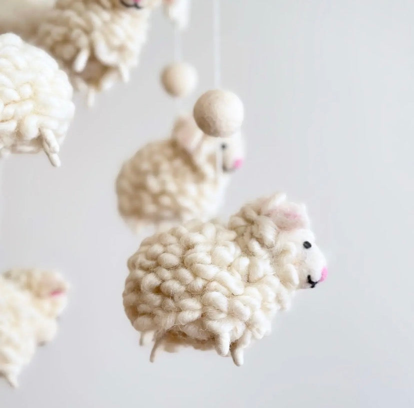 Counting Sheep Nursery Mobile